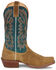 Image #2 - Justin Men's Show Off Western Boots - Square Toe, Tan, hi-res
