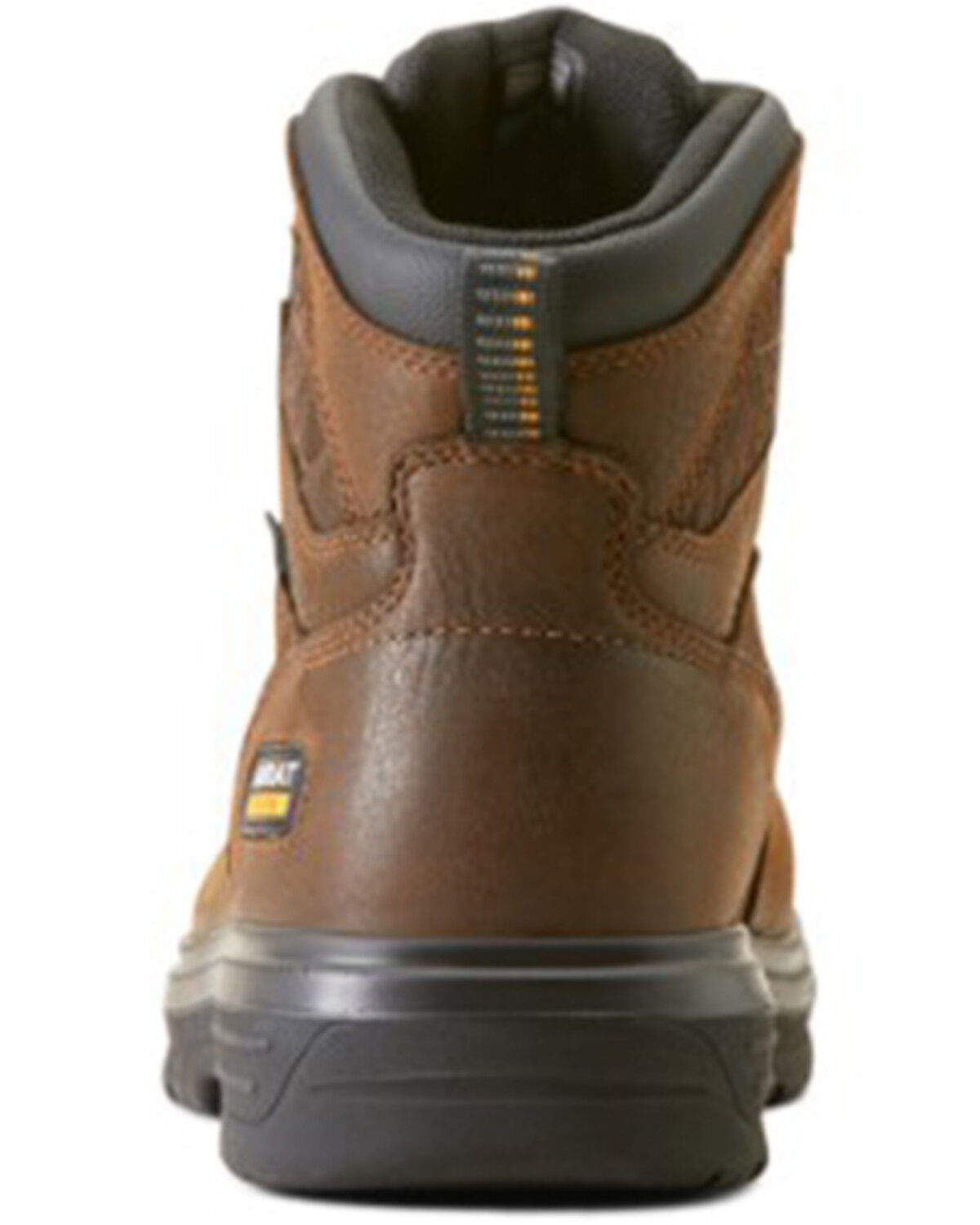 Image #3 - Ariat Men's Turbo Outlaw 6" Lace-Up Waterproof Work Boots - Composite Toe, Brown, hi-res
