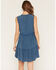 Image #4 - Shyanne Women's Madrid Embroidered Sleeveless Mini Dress, Deep Blue, hi-res
