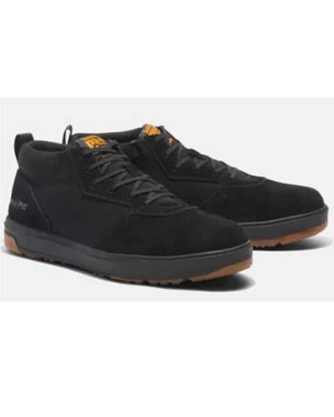 Timberland PRO Men's Berkley Chukka Work Shoes - Composite Toe, Black/brown, hi-res