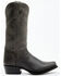 El Dorado Men's 13" Distressed Western Boots - Square Toe, Grey, hi-res