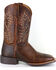 RANK 45 Men's Xero Gravity Unit Outsole Western Performance Boots - Broad Square Toe, Brown, hi-res