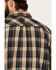 Image #5 - ATG™ by Wrangler All Terrain Men's Dark Sapphire Plaid Thermal Lined Long Sleeve Western Flannel Shirt , , hi-res
