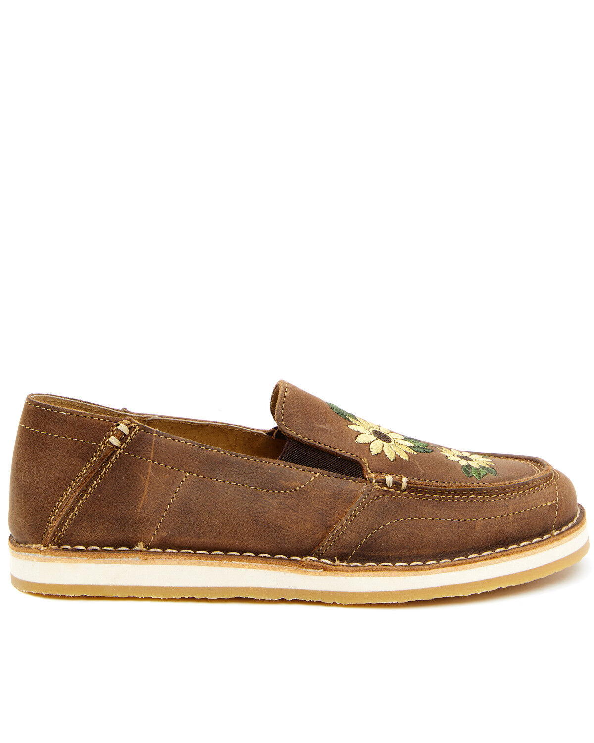 Image #2 - RANK 45® Women's Sunflower Slip-On Shoes - Moc Toe, , hi-res