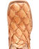 Cody James Men's Caramel Matte Pirarucu Exotic Western Boots - Broad Square Toe , Caramel, hi-res