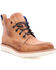 Image #1 - Bed Stu Men's Lincoln Western Casual Boots - Round Toe, Tan, hi-res
