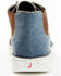 Image #5 - Justin Men's Hazer Denim Casual Hudson Shoes - Moc Toe, Blue, hi-res