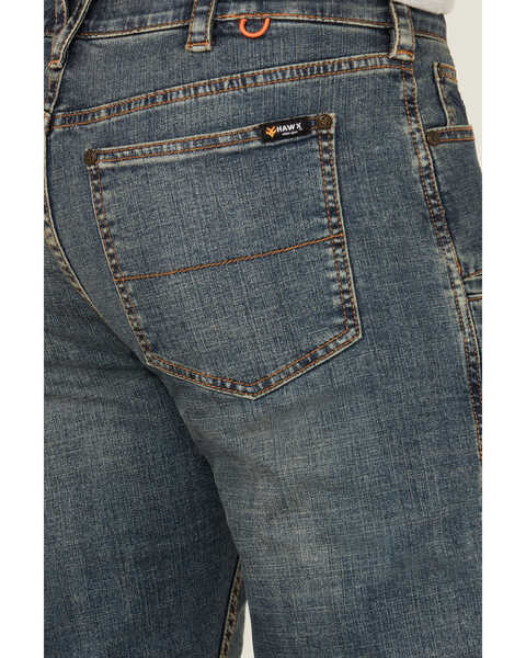 Image #4 - Hawx Men's Heritage Medium Wash Stretch Denim Jeans , Medium Blue, hi-res