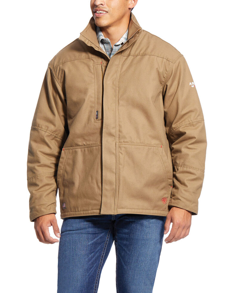 Ariat Men's Beige FR Workhorse Field Jacket | Sheplers