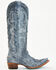 Image #2 - Lane Women's Cossette Western Boots - Snip Toe, Blue, hi-res