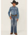 Image #1 - Cody James Boys' Newman Medium Wash Relaxed Bootcut Comfort Stretch Denim Jeans, Medium Wash, hi-res