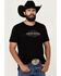 Image #1 - Cody James Men's Barra Logo Short Sleeves Graphic T-Shirt, Black, hi-res