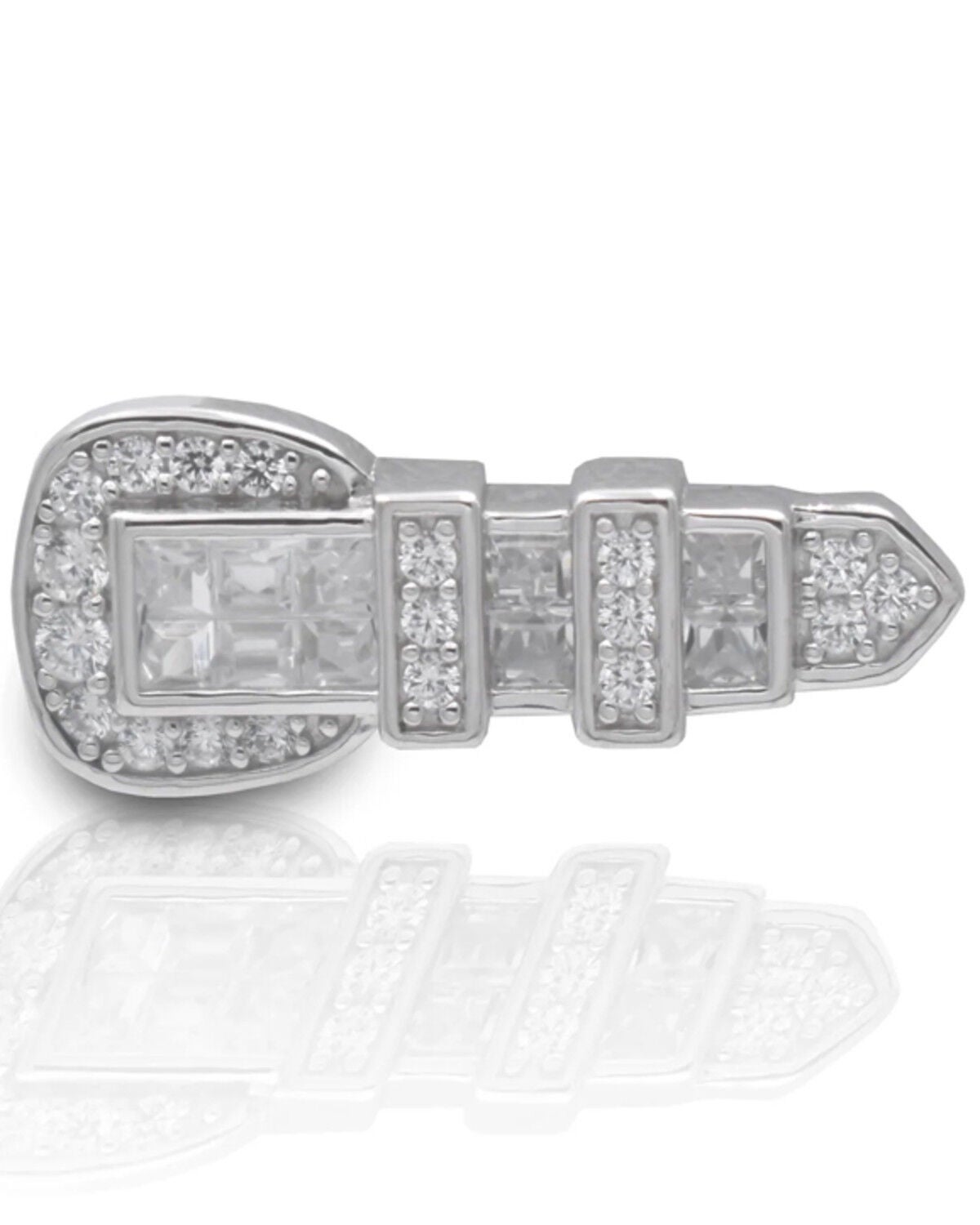 Kelly Herd Men's Texas Ranger Buckle Tie Tack, No Color, hi-res