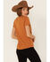 Image #4 - Bandit Women's Roam Sweet Roam Graphic Short Sleeve Tee, Cognac, hi-res