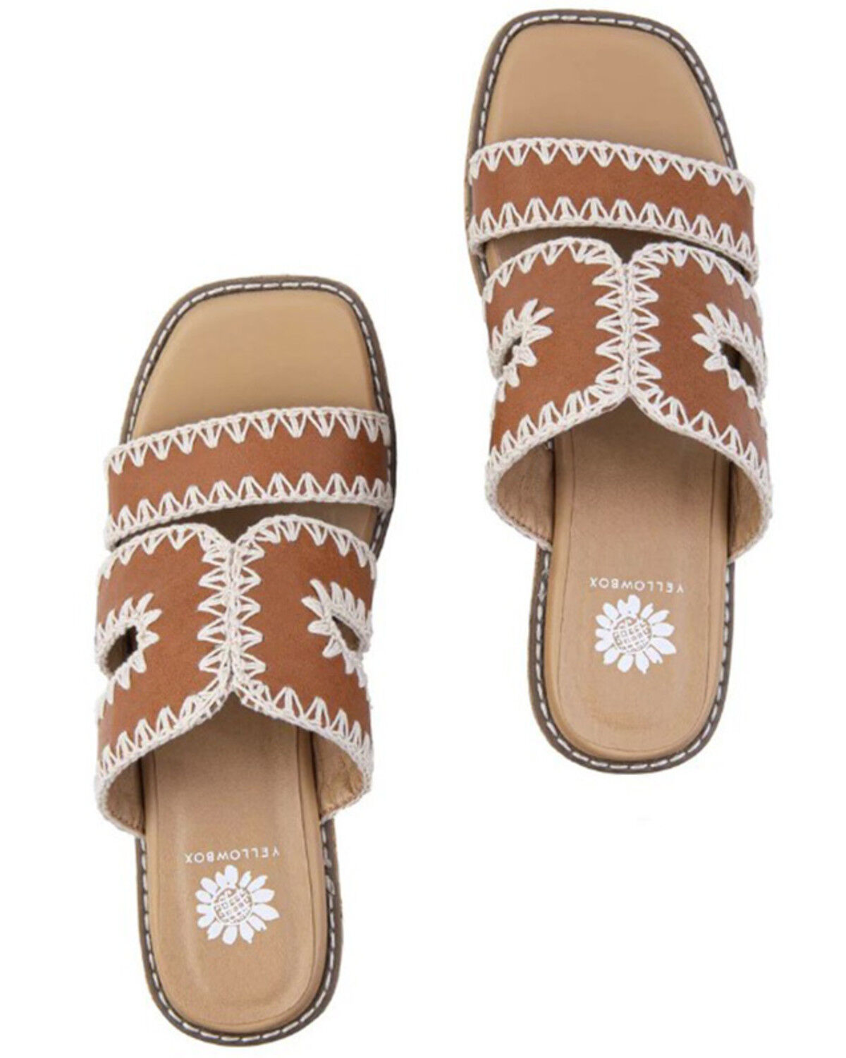 Image #4 - Yellow Box Women's Tracie Wedge Heels, Tan, hi-res