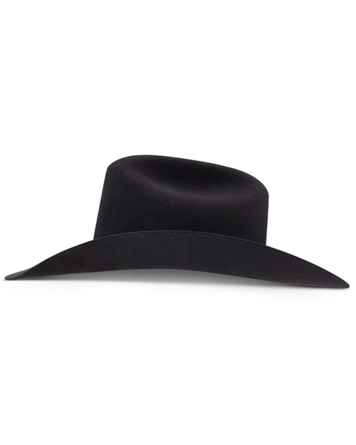 Image #2 - George Strait by Resistol Ox Bow 6X Felt Cowboy Hat, Black, hi-res