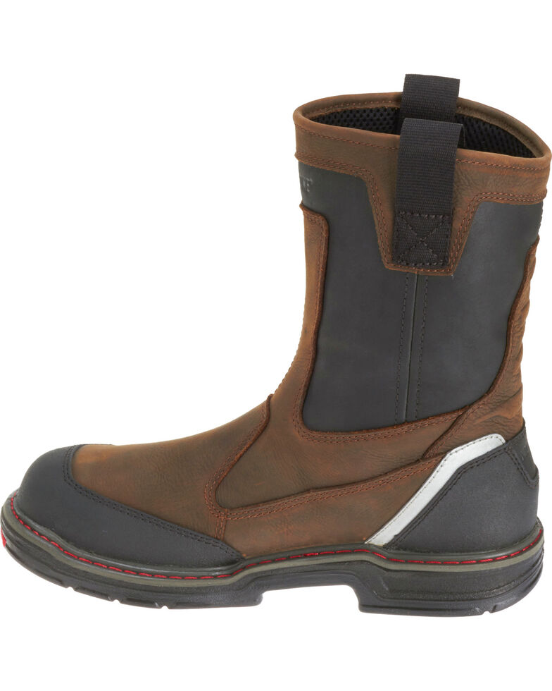 composite toe wellington work boots