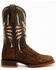 Dan Post Women's Exotic Sea Bass Western Boots - Broad Square Toe, Ivory, hi-res