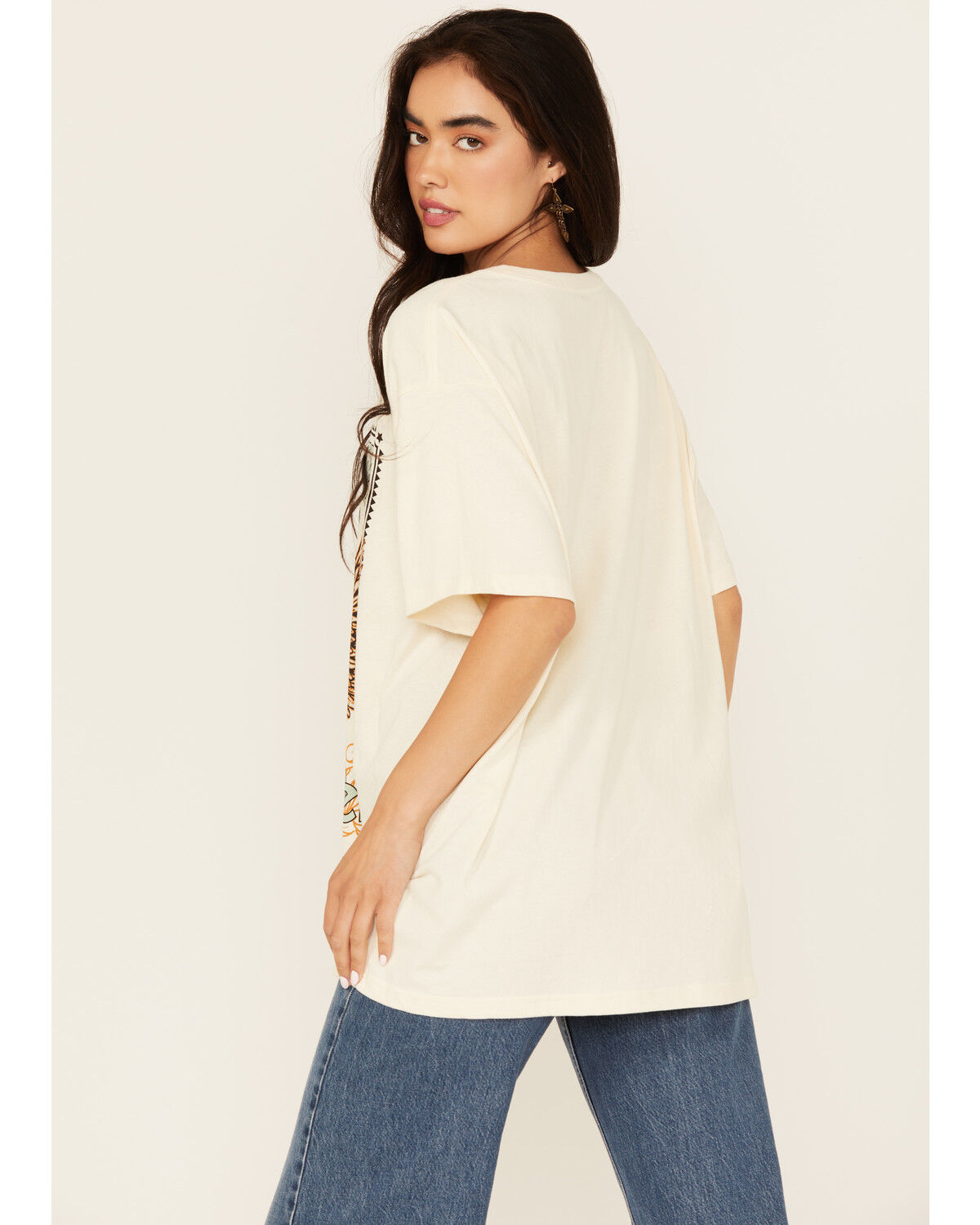 Image #4 - Wrangler Women's Guitar Short Sleeve Graphic Tee, White, hi-res