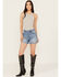 Rolla's Women's Medium Wash Vintage High Rise Stevie Shorts, Medium Wash, hi-res
