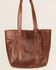 Image #2 - Cleo + Wolf Women's Leather Tote, Distressed Brown, hi-res