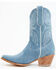Image #3 - Idyllwind Women's Aces Denim Deux Western Boots - Round Toe, Blue, hi-res