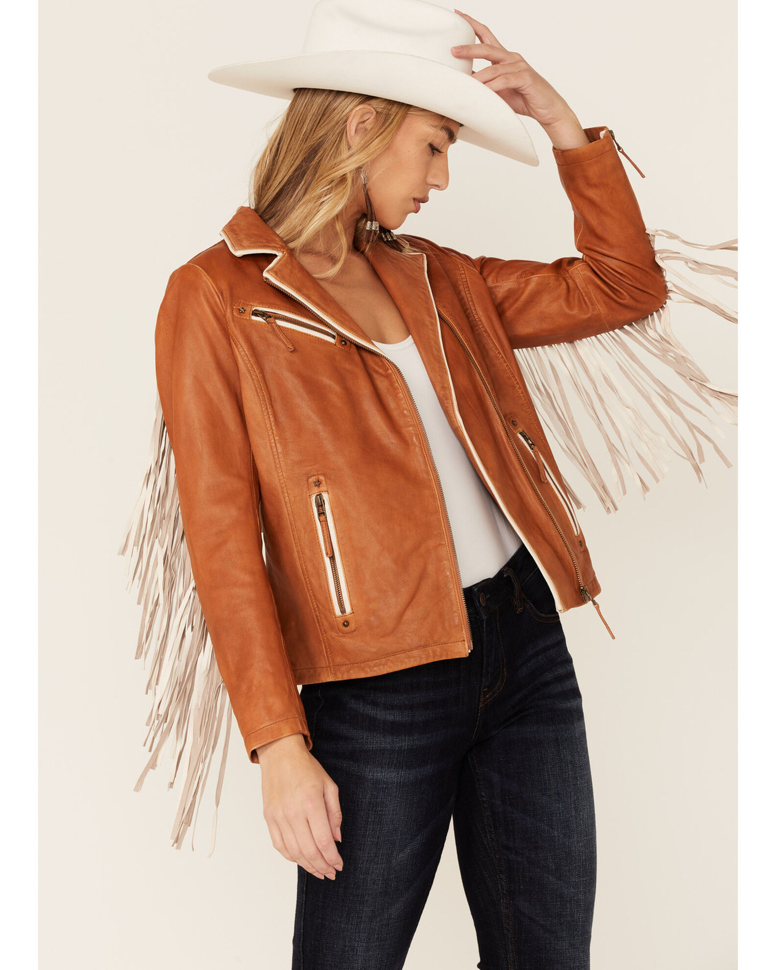 Sheplers fringe jacket sales