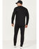 Image #3 - Hawx Men's Midweight Baselayer Crew Thermal Work Pants, Black, hi-res