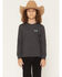 Image #2 - Wrangler Boys' Long Live Cowboys Long Sleeve Graphic T-Shirt, Navy, hi-res