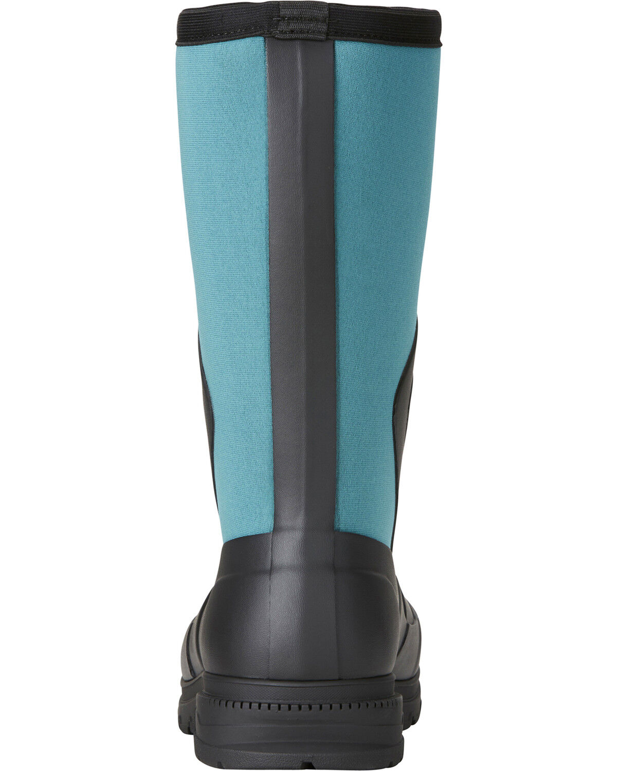 teal rubber boots