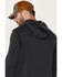 Image #5 - Flag & Anthem Men's Charcoal Colerain Burnout Fleece Hooded Sweatshirt, Charcoal, hi-res