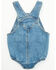 Image #3 - Wrangler Infant Boys' Boot Barn Exclusive Denim Overall Onesie, Blue, hi-res