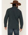Image #4 - Dakota Grizzly Men's Major Solid Long Sleeve Button-Down Flannel Shirt, Dark Teal, hi-res