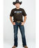 Image #7 - Stetson Rock Fit X Stitched Jeans, Dark Stone, hi-res