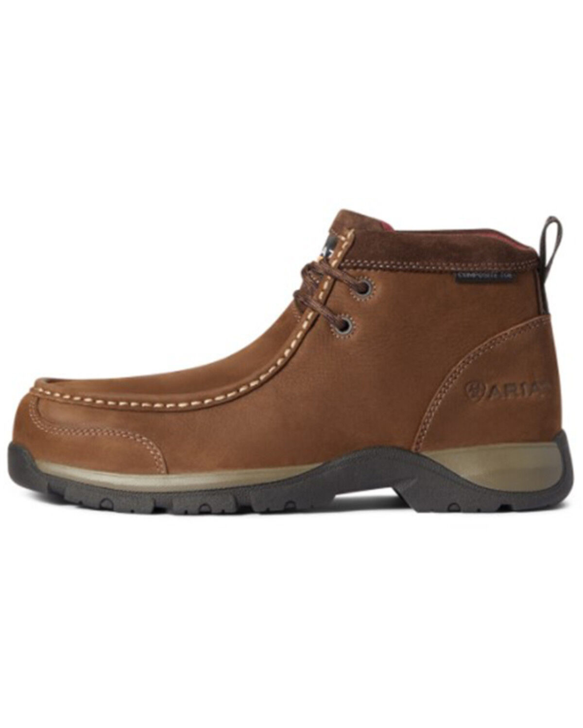 Image #2 - Ariat Women's Edge Lite Work Boots - Composite Toe, Brown, hi-res