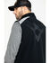 Image #5 - Hawx Men's Reflective Softshell Moto Work Vest , Black, hi-res