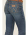 Image #4 - Wrangler Women's Medium Wash Retro Mae Jeans, Blue, hi-res