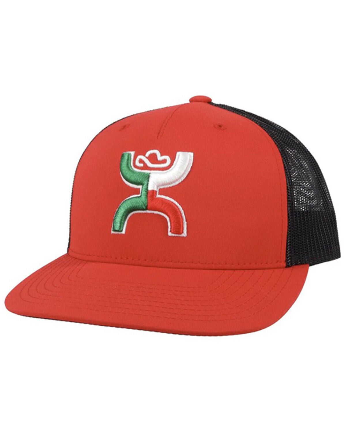 Hooey Boys' Boquillas Logo Ball Cap, Red, hi-res