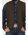 Image #3 - Outback Trading Co Men's Jessie Vest, Dark Brown, hi-res