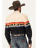 Image #4 - Roper Men's Vintage Cowboy Print Long Sleeve Pearl Snap Western Shirt, Black, hi-res