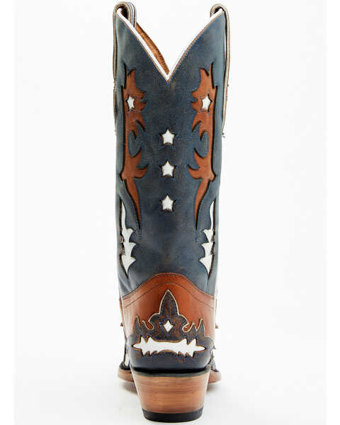 Image #5 - Idyllwind Women's Sway Western Boots - Snip Toe, Blue, hi-res
