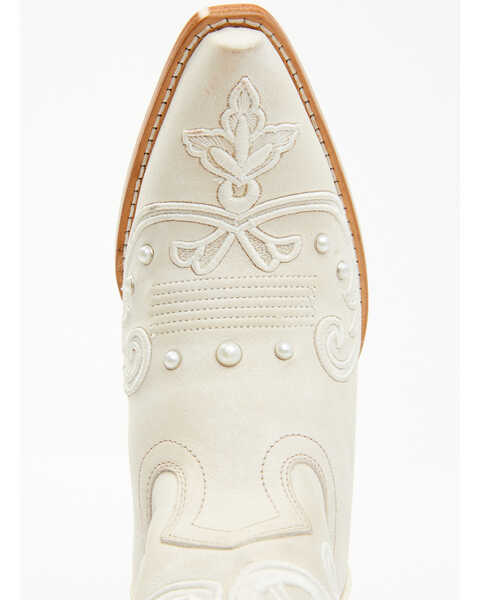 Image #6 - Shyanne Women's Denisse Western Boots - Snip Toe, Cream, hi-res
