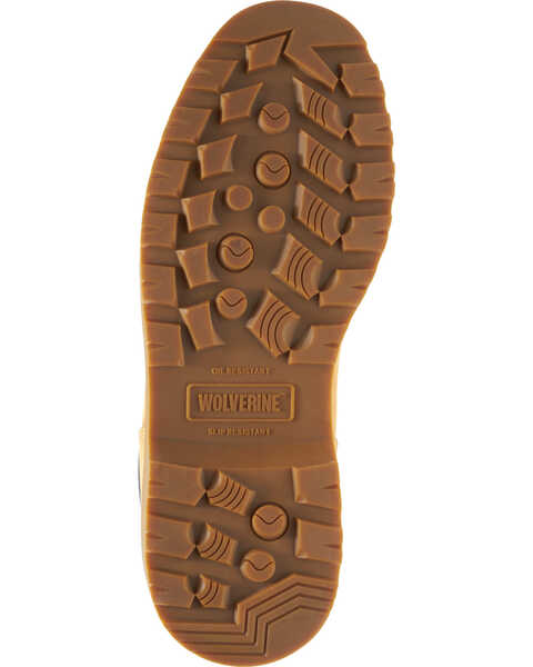 Wolverine Men's Floorhand Waterproof 6" Work Boots - Steel Toe, Wheat, hi-res