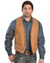 Scully Lamb Leather Western Vest - Tall, Tan, hi-res