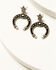 Image #1 - Idyllwind Women's Squash Blossom Antique Earrings, Black, hi-res