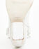 Image #7 - Golo Women's Jesse Cactus Western Booties - Snip Toe, White, hi-res