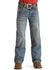 Image #2 - Cinch  Boys' Tanner Regular Cut Jeans - 4-7  , Denim, hi-res
