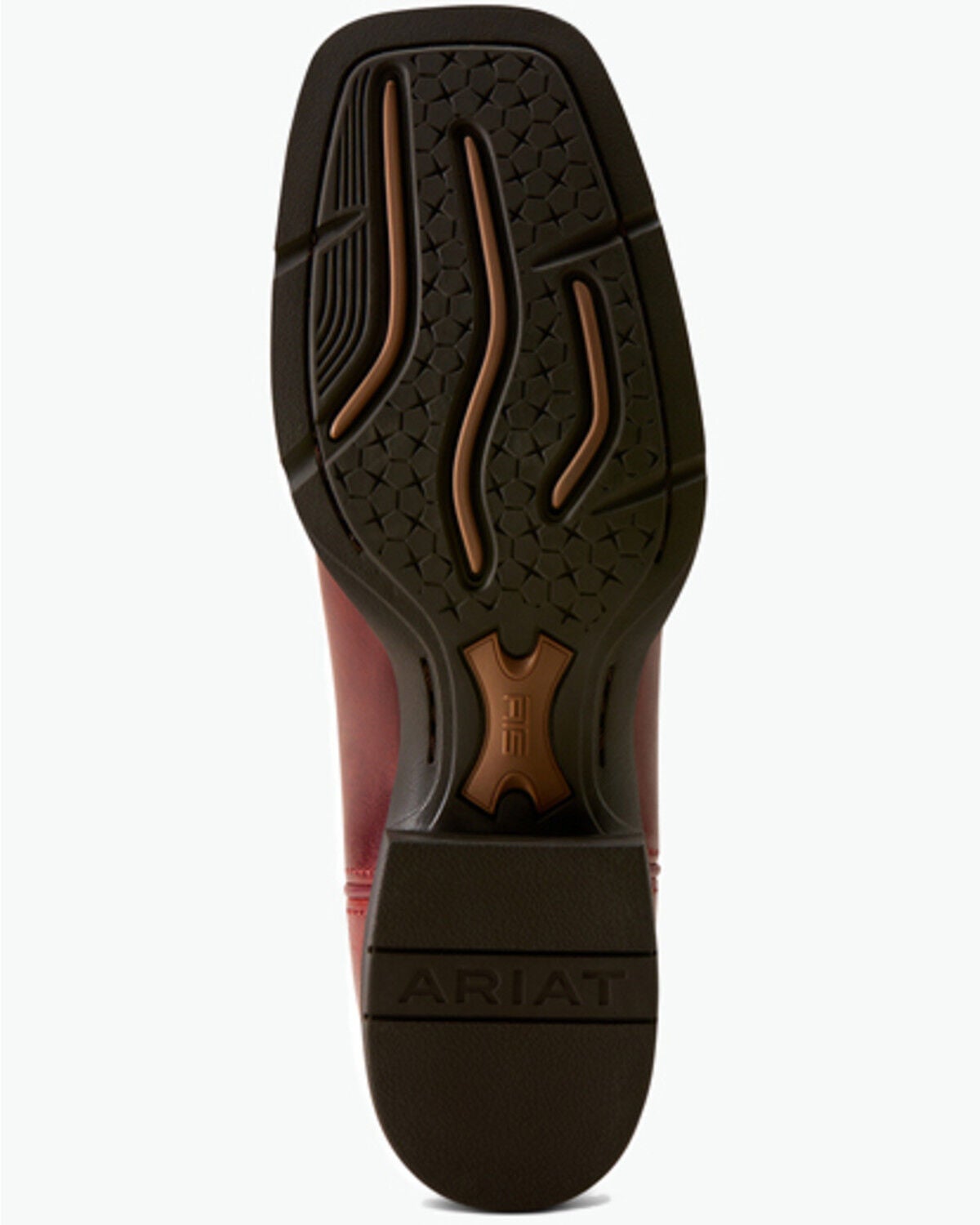 Image #5 - Ariat Women's Round Up Filly Performance Western Boots - Broad Square Toe, Red, hi-res