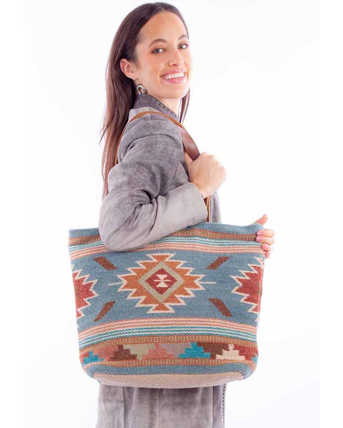 Scully Women's Woven Tote, Multi, hi-res