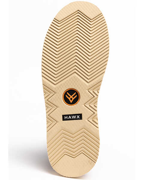 Image #7 - Hawx Men's 8" Grade Work Boots - Soft Toe, Brown, hi-res